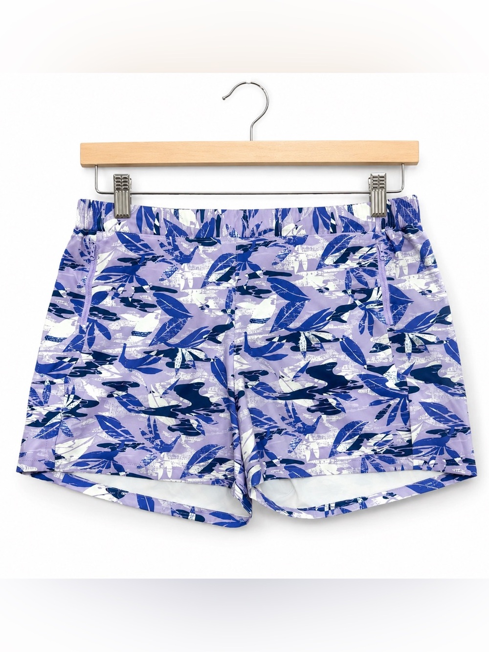 Columbia Tidal‎ II Women's PFG Shorts 3X Purple Floral Tropical Pull On 3X